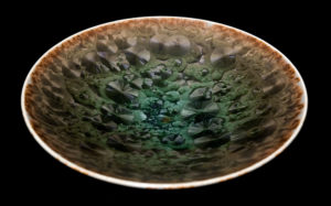 SOLD Bowl (3036) by Bill Boyd 9 1/4" (W) - crystalline-glaze ceramic $130