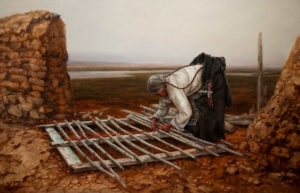 SOLD "Gateway," by Donna Zhang 30 x 48 - oil $8700 in show frame $7860 in standard frame