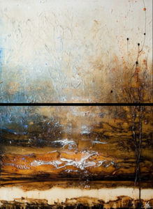 SOLD "Replenish," by Laura Harris diptych - 36 x 48 overall size - acrylic $5180 unframed (thick canvas wrap)