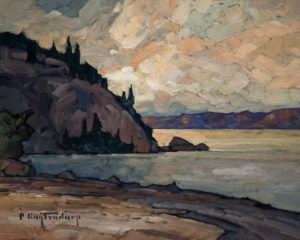 SOLD "Sandy Shore," by Phil Buytendorp 8 x 10 - oil $430 Unframed $595 with Show frame