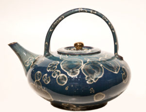 SOLD
Teapot (BB-3268) by Bill Boyd
crystalline-glaze ceramic – 7 1/2" (H)
$450