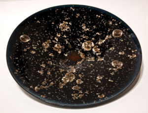 SOLD
Wall-hang bowl (BB-3406) by Bill Boyd
crystalline-glaze ceramic – 19 1/2"
$950