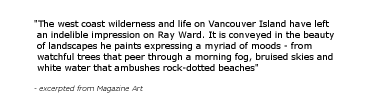 Ray Ward - Excerpt from Magazine Art
