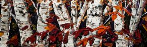  SOLD
"Contrast and Colour"
 by Maya Eventov
16 x 48 – acrylic
$2100 Unframed