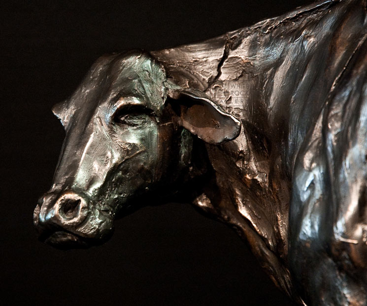 SOLD OUT ``Everything is Broken,`` by Nicola Prinsen 21`` (L) x 14 1/2`` (H) - bronze $4000