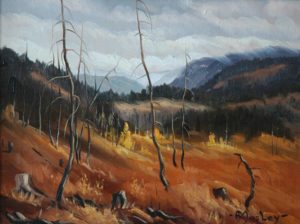  SOLD
"Coldwater Valley"
by Arnold Mosley
9 x 12 – oil on canvas