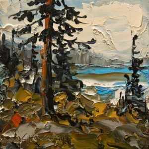 SOLD "Gulf Colours" by Rod Charlesworth 6 x 6 - oil $475 Unframed