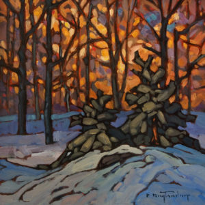 SOLD "Late Colours" by Phil Buytendorp 10 x 10 - oil $645 Unframed $875 in show frame