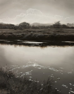 SOLD "Silver Valley" by Renato Muccillo 11 x 14 - oil $3350 in show frame