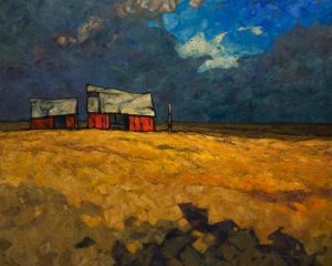 SOLD "Expanse," by Phil Buytendorp 16 x 20 - oil $1625 Unframed