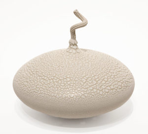 SOLD Gourd (BB-4371) by Bill Boyd ceramic - 7.5" (H) x 9" (W) $450