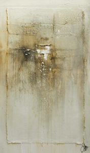 SOLD "Deliciously Quiet," by Laura Harris 20 x 34 - acrylic $2800 (thick canvas wrap)