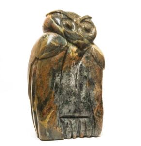 SOLD "Really Wise," by Marilyn Armitage 16" (H) x 9 1/2" (W) - soapstone $1450