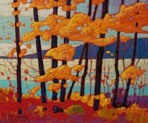 SOLD "September Foliage" by Nicholas Bott 10 x 12 - oil $1330 Unframed