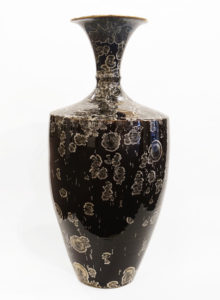 Vase (BB-3356) by Bill Boyd crystalline-glaze ceramic - 26 1/2" (H) $2800