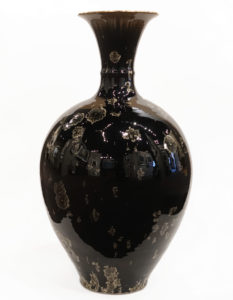 SOLD Vase (BB-3465) by Bill Boyd crystalline-glaze ceramic - 21 1/2" (H) $2200
