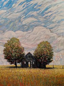 SOLD "The Day Passing," by Steve Coffey 36 x 48 - oil $3950 Unframed