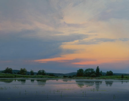 "September Blush," by Renato Muccillo 11 x 14 - oil $4200 in show frame