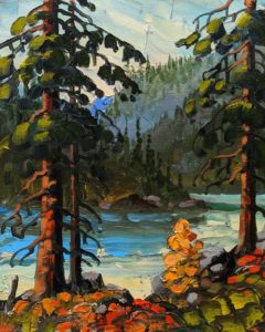 SOLD "Pillar Lake," by Rod Charlesworth 8 x 10 - oil $750 Unframed $850 in show frame