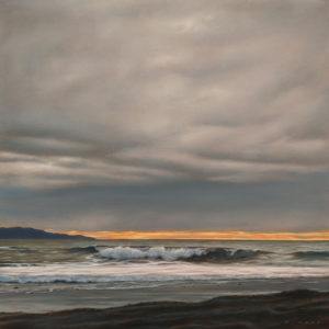 SOLD "Southern Horizon," by Ray Ward 10 x 10 - oil $1075 Unframed $1320 in show frame