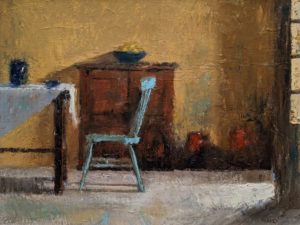 SOLD "Turquoise," by Paul Healey 18 x 24 - oil $1550 unframed