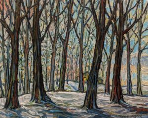SOLD "Winter Quiet," by Steve Coffey 8 x 10 - oil $740 Unframed $960 in show frame
