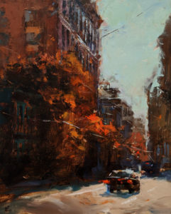 SOLD "Midday Sun," by William Liao 16 x 20 - oil $1235 Unframed