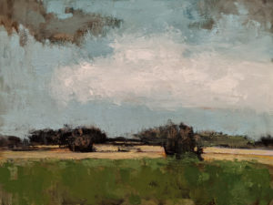 "Après l'orage" (After the Storm) by Robert P. Roy 36 x 48 - oil $3300 (thick canvas wrap)