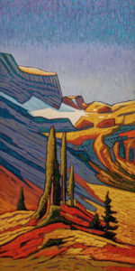 SOLD "Artist Point Near Mount Baker," by Nicholas Bott 18 x 36 - oil $3860 Unframed