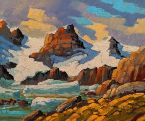 "Bueller Lake, Cariboos," by Rod Charlesworth 10 x 12 - oil $1035 Unframed