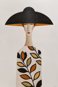 SOLD "Leanne in Spring," by Danny McBride 40 x 60 - acrylic $8800 (thick canvas wrap)