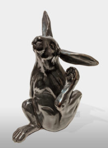 "Dust Bunny - Mini-Mite" 12" (H) x 7" (L) x 7" (W) - bronze Edition of 12 $3000