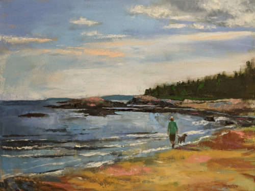 SOLD "Tranquility," by Paul Healey 18 x 24 - oil $1550 Unframed