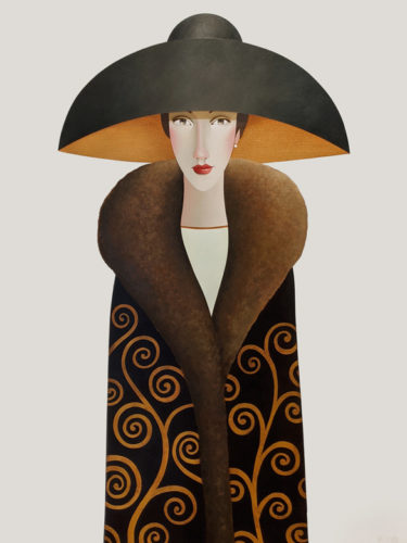 "Camille," by Danny McBride 36 x 48 - acrylic $5700 (thick canvas wrap)