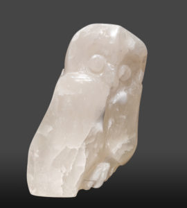 SOLD "Tundra Calling," by Marilyn Armitage 9" (H) - translucent alabaster $850