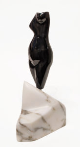SOLD Woman's Torso, by Herb Latreille 8.5" (H) - Belgian marble $375
