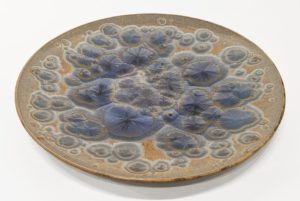 Plate (BB-4672) by Bill Boyd ceramic - 12 1/2" (W) $250
