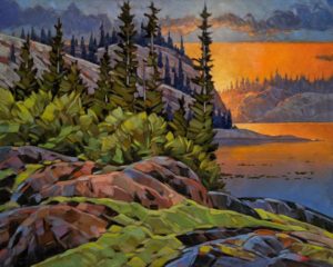 "As Morning Comes," by Graeme Shaw 24 x 30 - oil $2435 Unframed