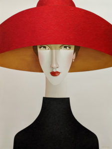 SOLD "Brooklyn," by Danny McBride 30 x 40 - acrylic $4100 (thick canvas wrap)