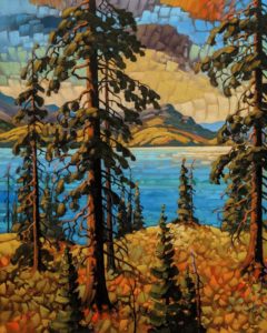 "Autumn Light, Okanagan Patterns," by Rod Charlesworth 24 x 30 - oil $2890 Unframed