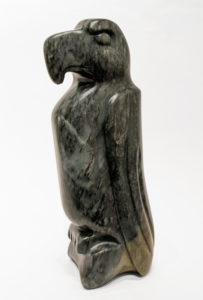 SOLD "Keeping Watch," by Marilyn Armitage 13"(H) - Soapstone $850