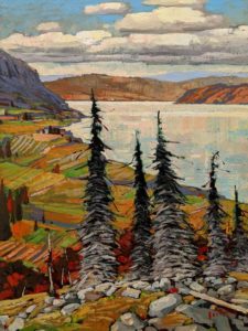 SOLD "The Afternoon View," by Min Ma 9 x 12 - acrylic $1090 Unframed