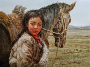 SOLD
"Eager for Adventure"
by Donna Zhang
30 x 40 – oil
$6950 Unframed