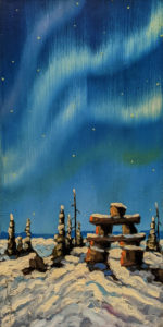 "All the Stars," by Rod Charlesworth 6 x 12 - oil $750 Unframed