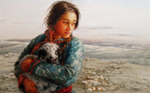 SOLD
"The Warm Cradle"
by Donna Zhang
30 x 48 – oil
$8200 Unframed