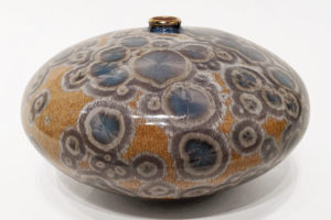 SOLD Vase (BB-4755) by Bill Boyd ceramic - 5 1/2" (H) x 9 1/2" (W) $450