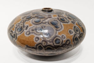 Vase (BB-4756) by Bill Boyd ceramic - 6" (H) x 10 1/2" (W) $525