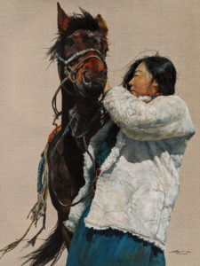 SOLD
“The Connection”
by Donna Zhang
36 x 48 – oil
$9750 (thick canvas wrap)