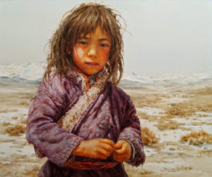 SOLD
"Waiting in the Vast Plateau"
by Donna Zhang
30 x 36 – oil
$6350 Unframed