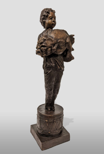"The Weight of Light" (large) by Michael Hermesh 26 1/2" (H) - bronze No. 1 of edition of 22 $7500
